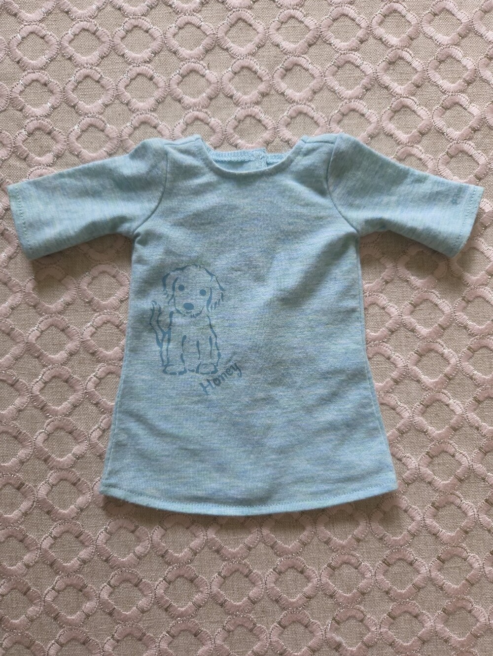 American Girl Just Like You Honey Puppy PJ's Top Retired 2009-2011